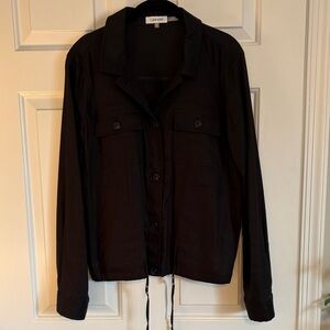 Calvin Klein Women's Black Utility Jacket